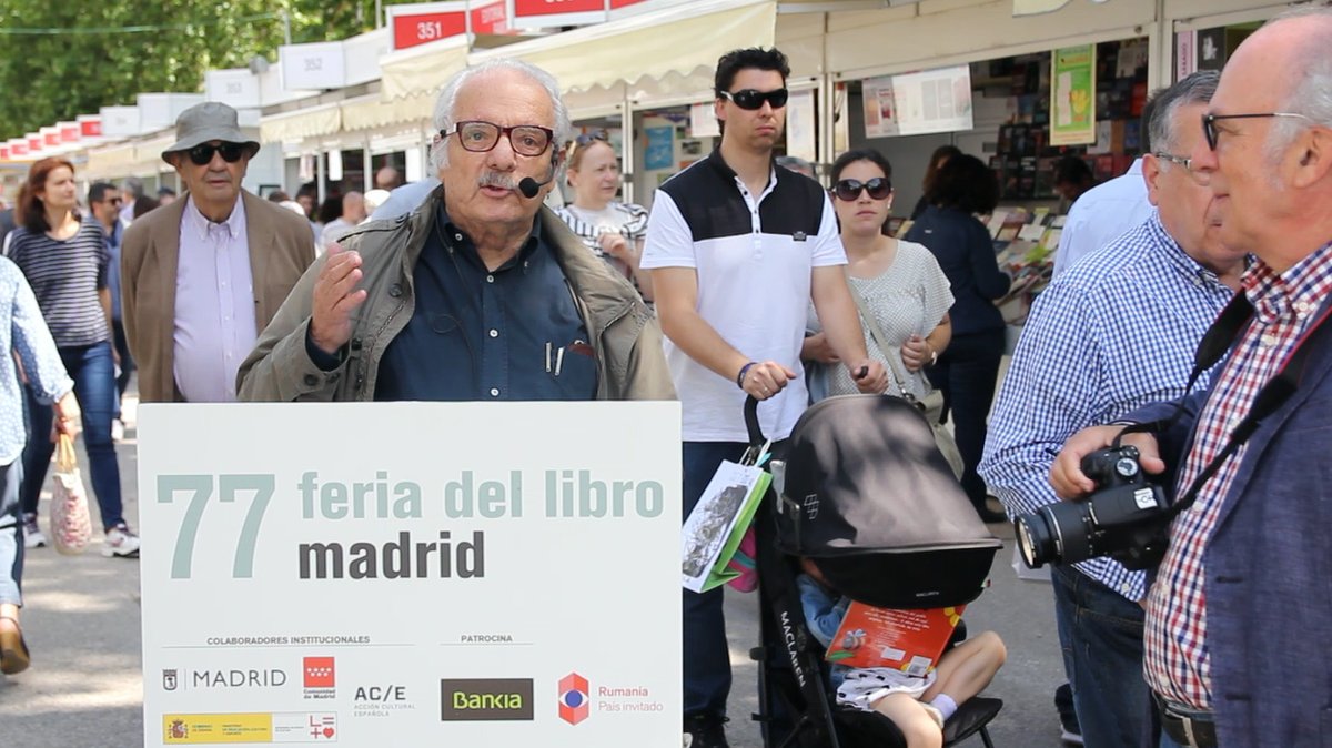 FLMadrid's tweet photo. El escritor #JavierReverte en nuestro recuerdo.
Descanse en paz.
🔚 #FLM18
➡️ https://t.co/T7dnT4lcht
📷 Sergio E. Bonillo López https://t.co/pfnsE0u5Zt
