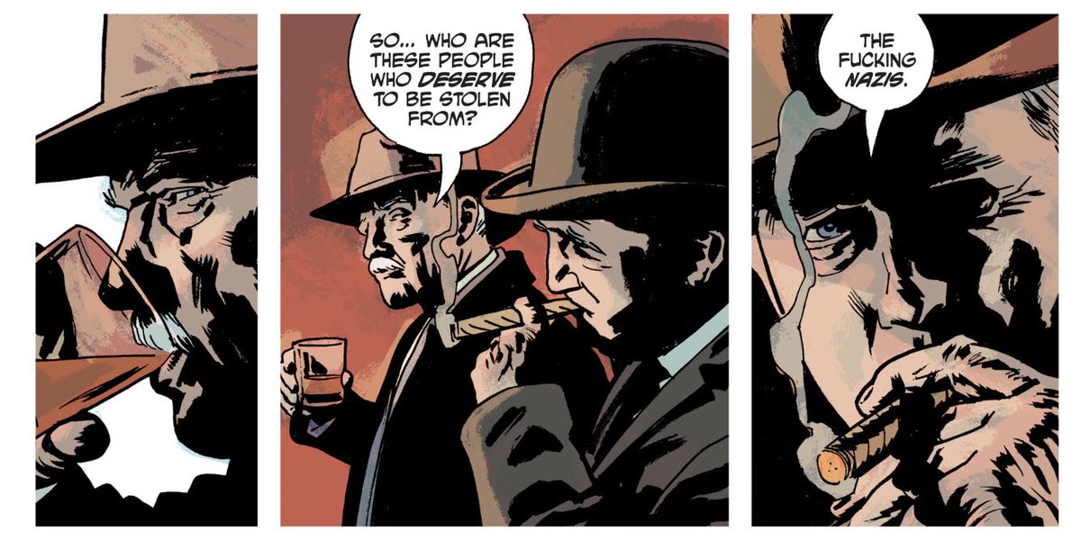 Incidentally - if you're looking for a good salt n' vinegar Election Day read, you could do a hell of a lot worse than PULP. Ed Brubaker, Sean and Jacob Phillips, Image Comics. I think it pairs pretty well. https://t.co/SEQccB6vVE 