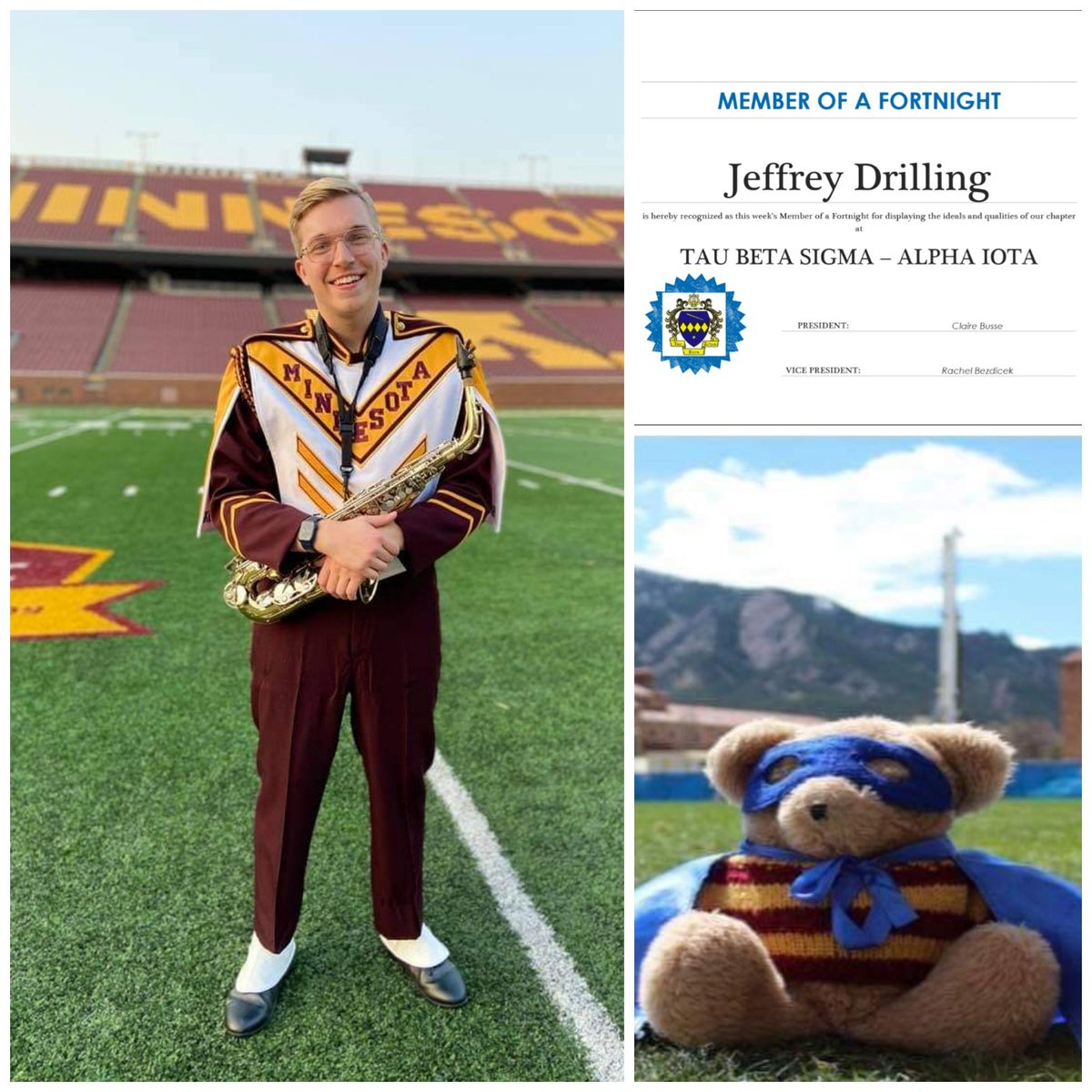 TBSAlphaIota's tweet photo. Congratulations to Jeff, our latest Member of a Fortnight! During a socially distant apparel selling event, Jeff demonstrated generosity of mind, heart, and hand. Jeff realized our apparel committee needed help and he jumped in without hesitation. We appreciate you!
#mlitb
🌹 https://t.co/WiwPIrqlvW