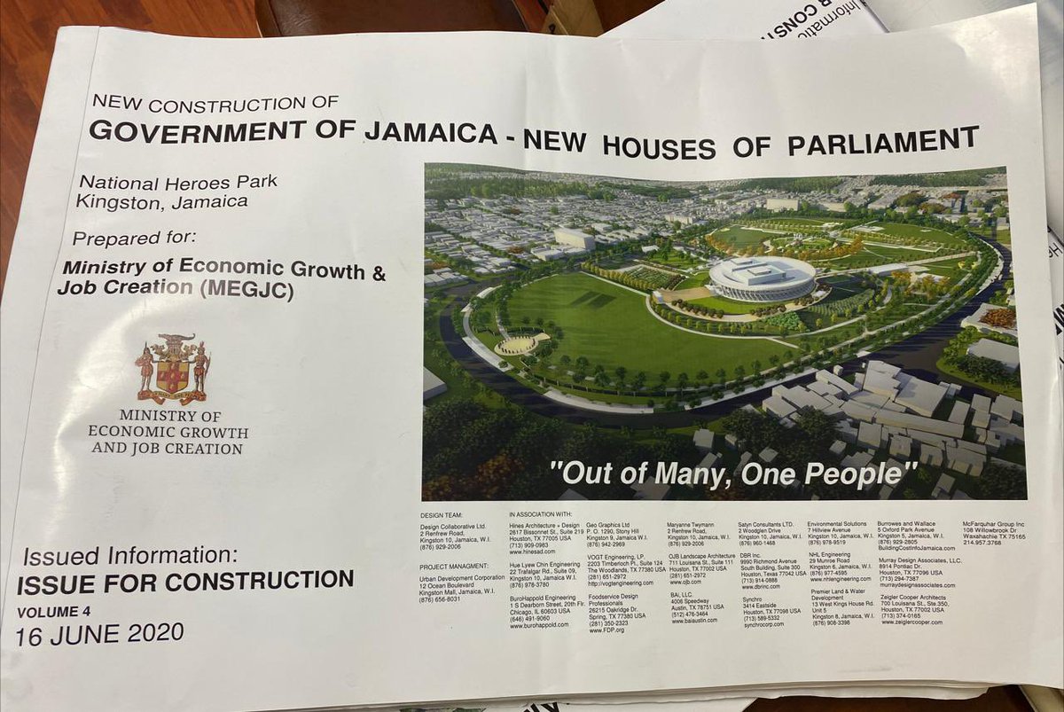DWilliamsJam's tweet photo. The @ksamcorp is processing the #BuildingApplication for the Government of Jamaica New Houses of Parliament Building. Even Government complies... you should too.
#LocalGovernment #BuildingApproval #EveryoneMustApply https://t.co/dwqgGUMm28