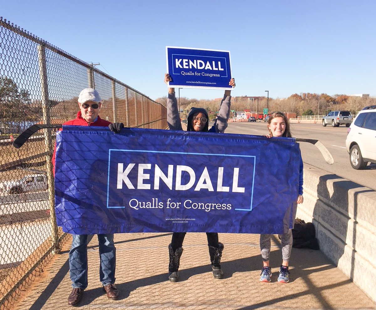 Great to see all the support around #MN03 for the campaign! We're still making the GOTV calls to remind everyone to go vote if they haven't already. I am especially grateful for our family members who came in from far and wide for the occasion!