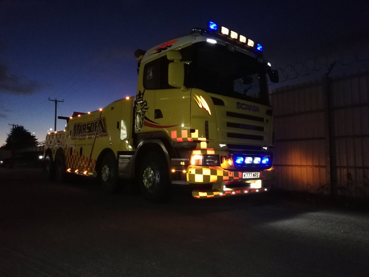 RecoveryMarsden's tweet image. Heading out to help a stranded Hgv