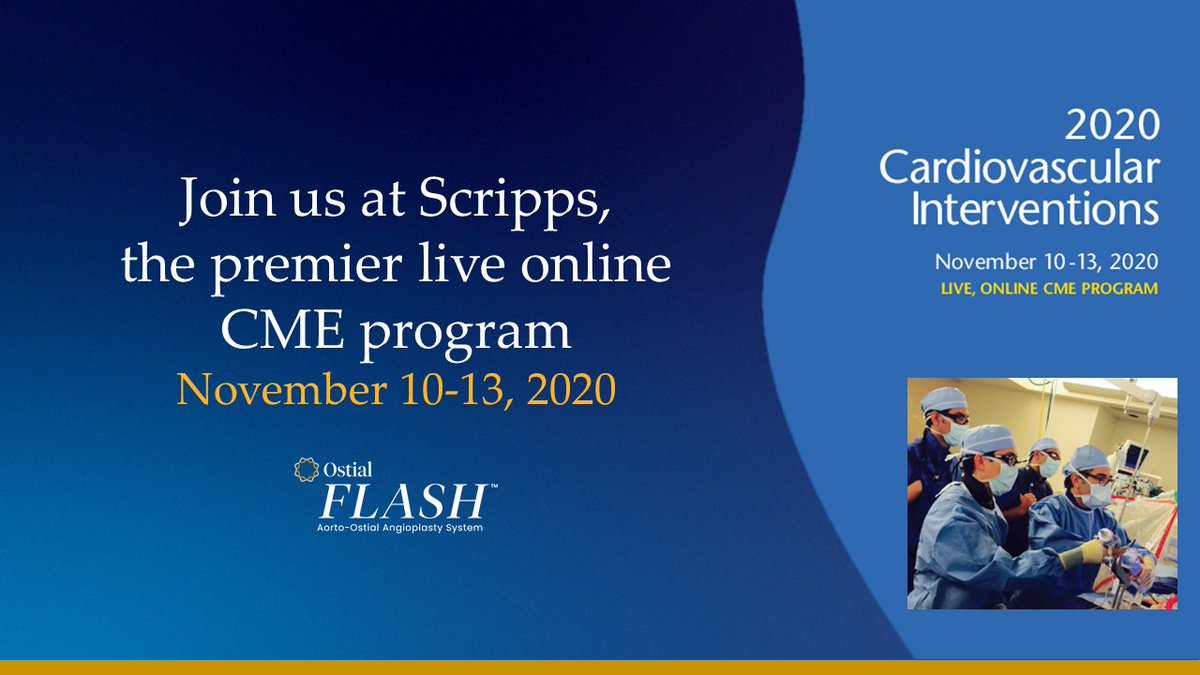 VergeMedical's tweet photo. Do not miss this live, online, complimentary CME event! Learn more: https://t.co/LiJHJrn7YT. Visit our FLASH virtual booth during the show. #OstialFLASH #True360 @ScrippsCME @ScrippsHealth https://t.co/aRH8e2JEck