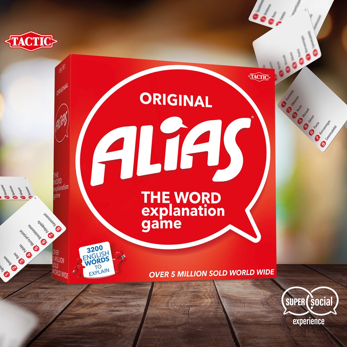Happy 30th anniversary Alias!
Our classic word explanation game is a hit with families around the globe! Here in the U.K. we are excited to unveil new #Alias branding! This version is now available in-store &amp; online <a href="/TheRangeUK/">The Range UK</a> - a perfect family game for Christmas! #TacticGames