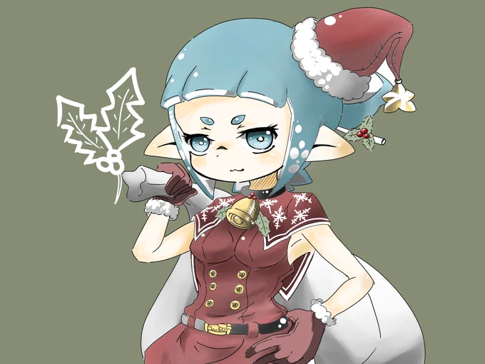 マイイカ、クリスマスver 