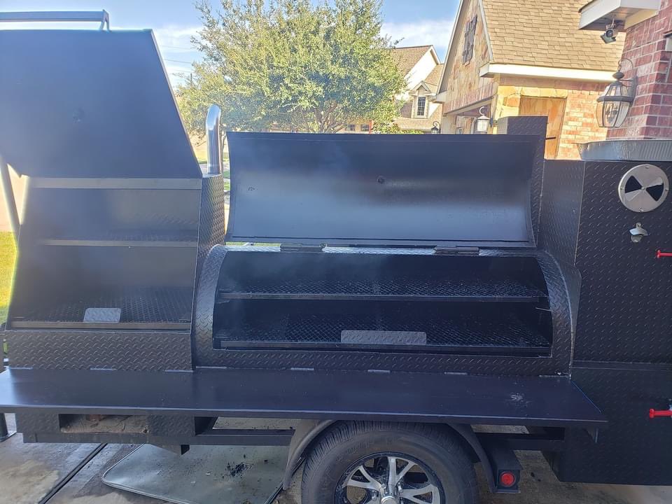 larrynstafford's tweet photo. My boys down at the power center with that pit smoking and giving out sandwiches to people who are voting to save our country #Shawtty’sBBQ... https://t.co/pQDCYiz5Bp