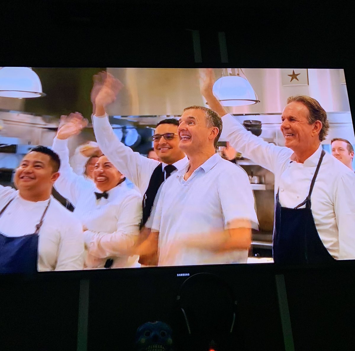 LorraineChef's tweet photo. To ease tension, I’m watching #SomebodyFeedPhil on Netflix - this ep filmed in my hometown SF &amp; in Napa. Thanks for the happy vibes @PhilRosenthal - it’s full of my dream guests @AliceWaters @dominiquecrenn @Chef_Keller &amp; past #2SharpChefs guest @mstanyaholland 🧘🏻‍♀️ #ElectionDay https://t.co/HkeSap7acK