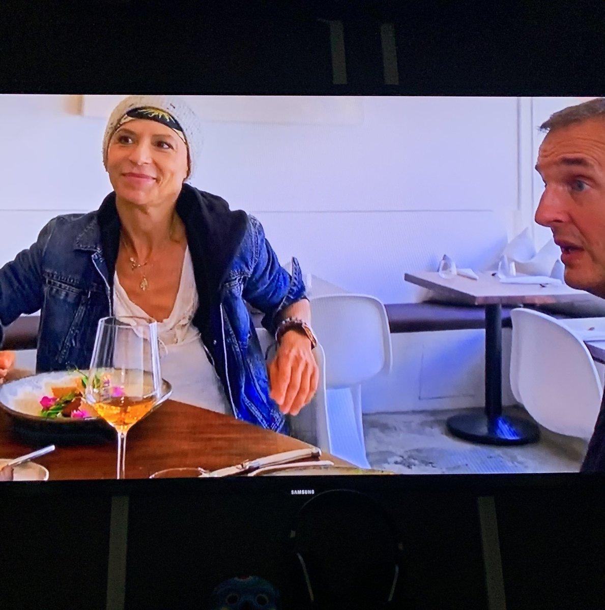 LorraineChef's tweet photo. To ease tension, I’m watching #SomebodyFeedPhil on Netflix - this ep filmed in my hometown SF &amp; in Napa. Thanks for the happy vibes @PhilRosenthal - it’s full of my dream guests @AliceWaters @dominiquecrenn @Chef_Keller &amp; past #2SharpChefs guest @mstanyaholland 🧘🏻‍♀️ #ElectionDay https://t.co/HkeSap7acK