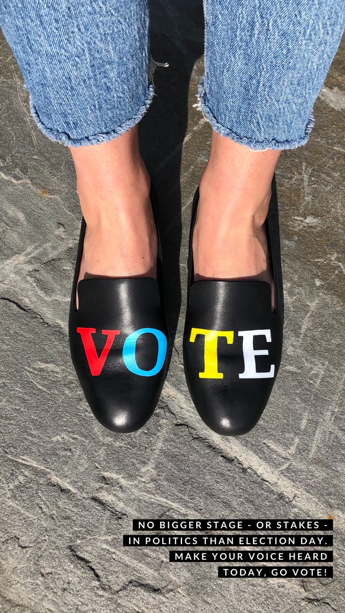 No bigger stage -or stakes - in politics than Election Day. Make your voice heard today. Go vote!