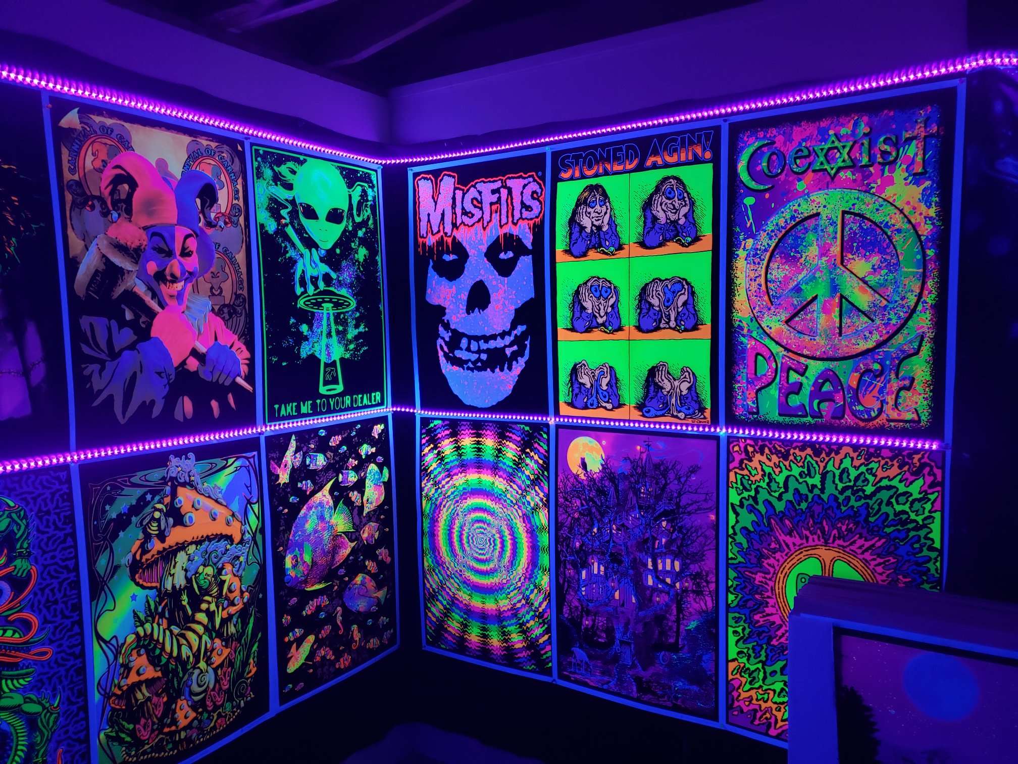 Black light led sale strip