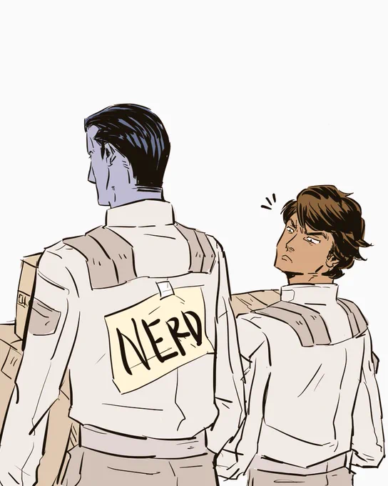 Thrawn and Eli's adventures  #thrawn #elivanto #StarWars 