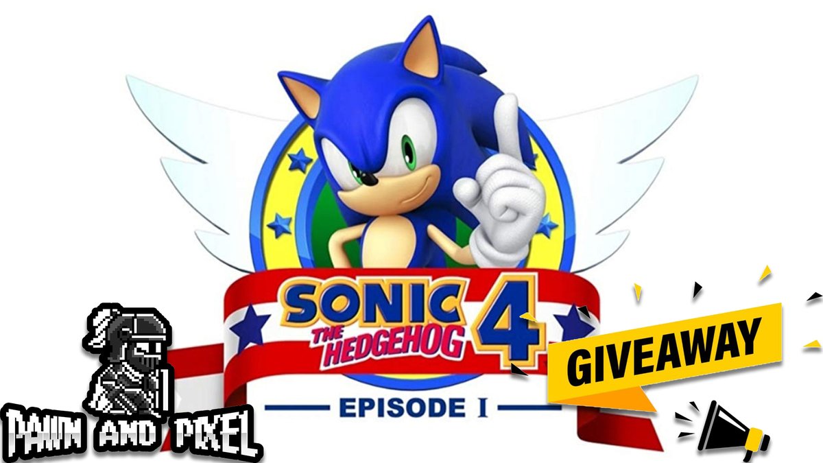 #PawnAndPixel - #Giveaway! 

Codes for Sonic The Hedgehog 4 Episode I and II are yours to #Win! Just scribe to:

- Twitter (x.com/PawnandPixel)
&amp;
 Youtube (ow.ly/Kt7w50C8TGg)!

Draw Nov 10th, 2020

#Videogames #Boardgames #RPG #Canada #YEG #Alberta