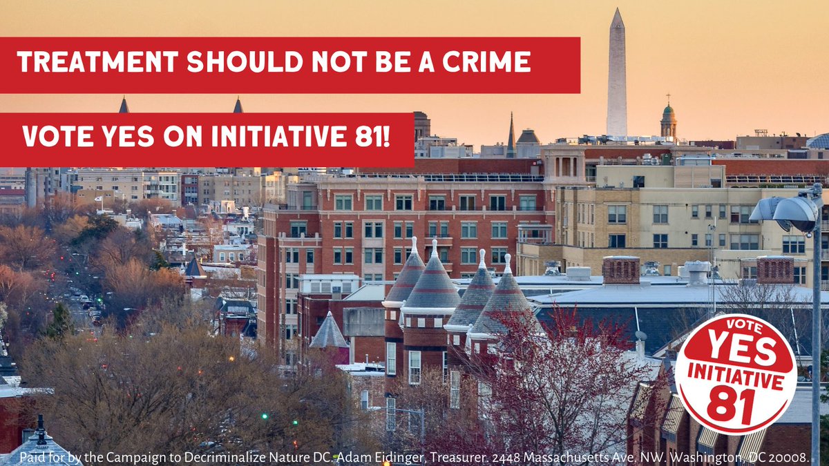 There is still time to #VOTE! If you are a DC resident and you have not yet cast your ballot, be sure to do so! And when you do, vote #YesOn81!