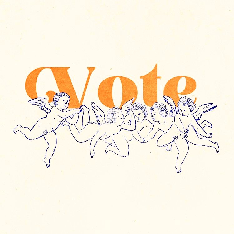 POWER IN THE POLLS 📨‼️ TODAY: take 20% off and free shipping with code VOTE20 at checkout! Swayandcake.com