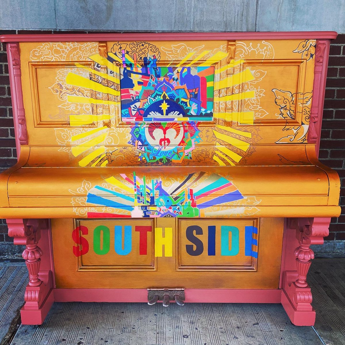 arts_southside's tweet photo. Something amazing is being celebrated this Friday at 6pm! Join us as we recognize & celebrate our new public piano, artist Chris Colon & the launch of our NEW Urban Arts Trail! See you Friday at 6pm at the corner of Fillmore & Third!! @VisitBethlehem #firstfridaysouthside https://t.co/QDvf9Guzqs