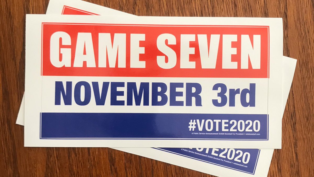 B4P2016's tweet photo. #ElectionDay is America’s Game Seven. RT if you have voted #Vote2020 https://t.co/QxLGQIDA1j