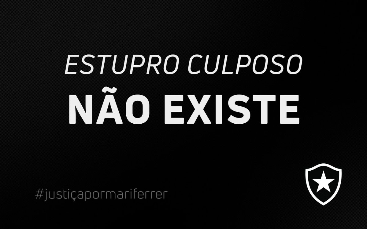 Estupro culposo NÃO EXISTE! #justiçapormariferrer