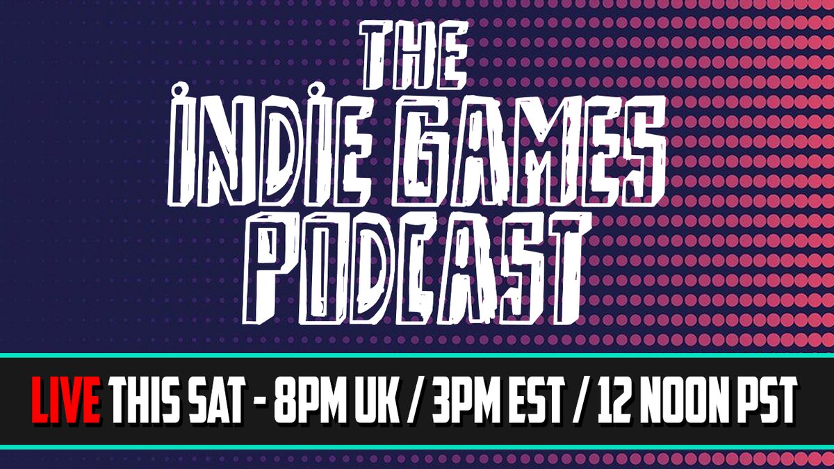 Indie_Gamer_01's tweet photo. This Sat (the 7th) we'll b LIVE for ep 5 of The #IndieGamesPodcast! I'll b joined by my bros; @Fastback6768 &amp; @bvrblvr with 2 very special guests (TBA soon!) Join us as we celebrate our best #indiegames of the gen &amp; much more! It'd b awesome 2 c u! 🍻😁

https://t.co/1WUntS7eDy https://t.co/nG6xgmO3lY
