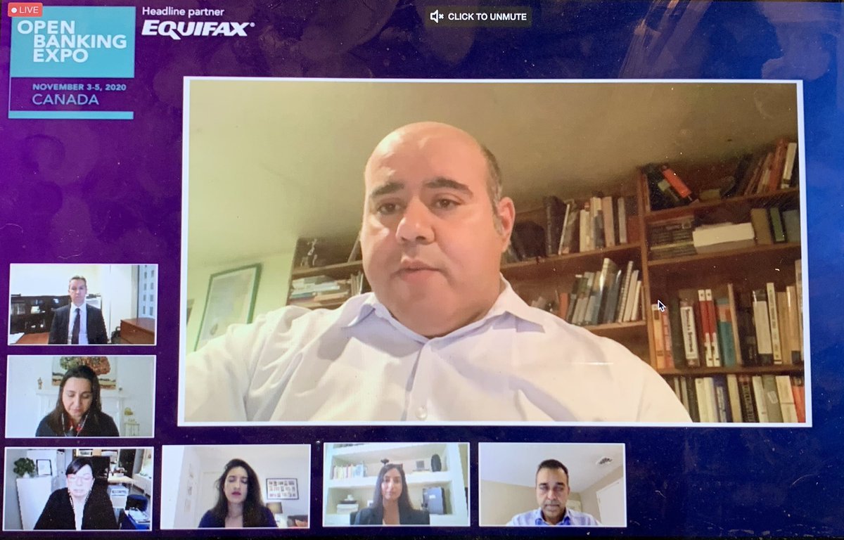 Pushing the pedal to the metal in #OpenBanking #innovation in Canada. Thanks to our first panel including speakers from: <a href="/RBC/">RBC</a> <a href="/scotiabank/">Scotiabank</a> <a href="/Citi/">Citi</a> <a href="/atbfinancial/">atbfinancial</a> <a href="/fingrowthsyn/">FGS</a> <a href="/gowlingwlg/">Gowling WLG</a> and our panel sponsor, Symcor.
👏