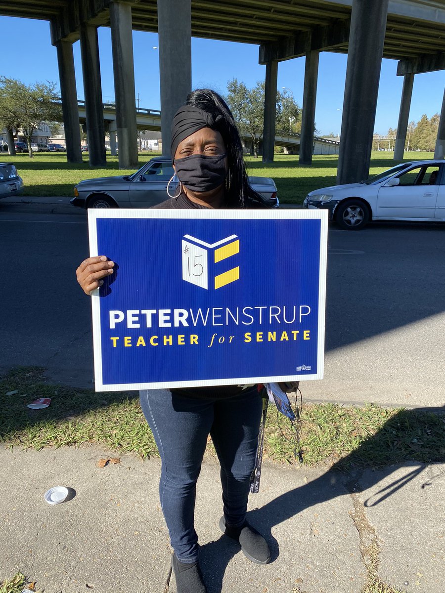 WenstrupforLA's tweet photo. Strong support this morning! #vote https://t.co/E1uRbiSb0P