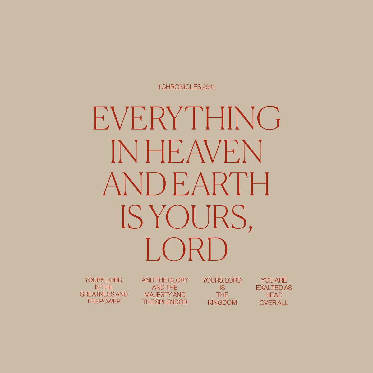 karijobe's tweet photo. Scripture is bringing the most peace today. Praying for our nation. Keeping my eyes on Jesus who isn’t shaken or moved. 💙💕
1 Chronicles 29:11 https://t.co/piGOb0YWsn