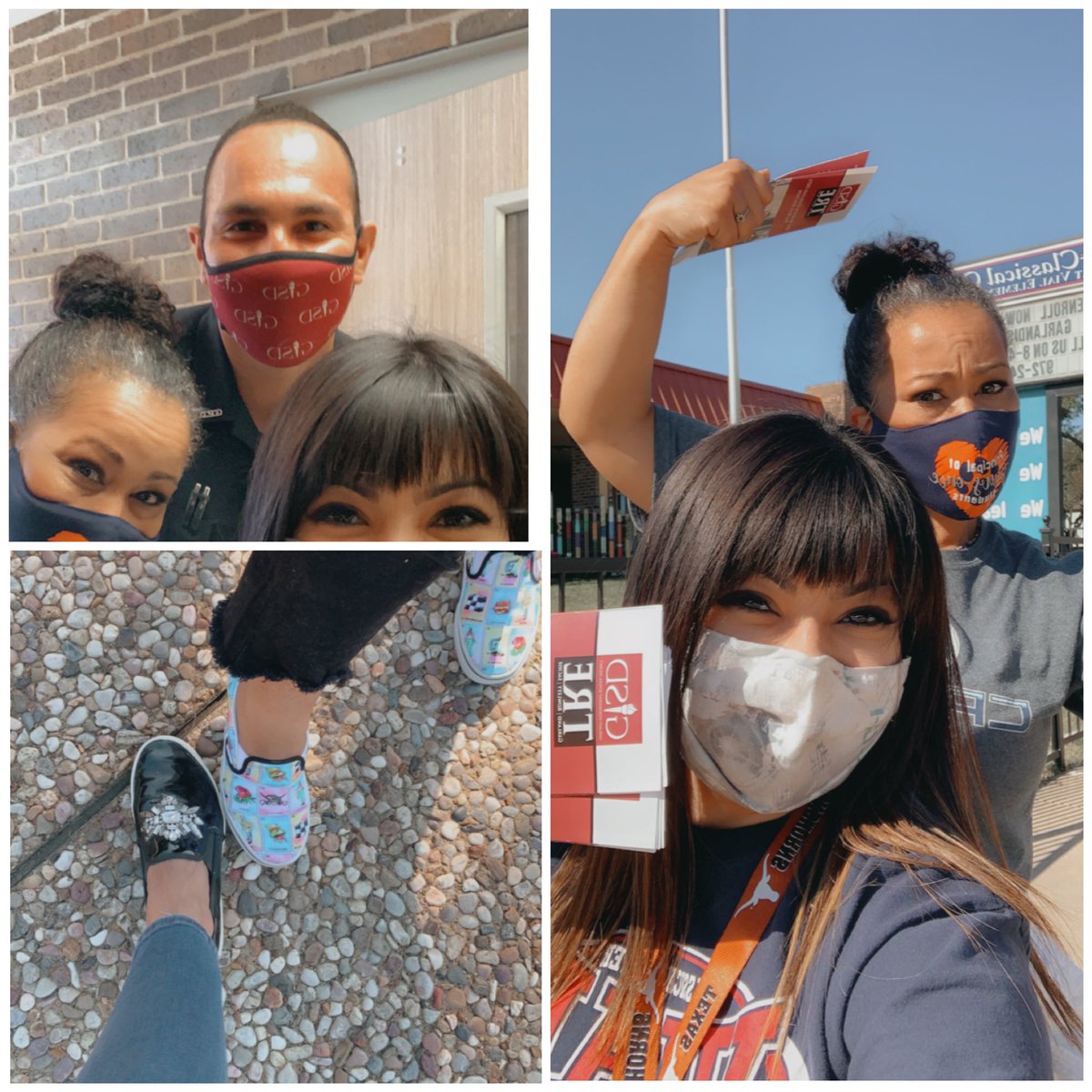 beatrismartine4's tweet photo. #TeamUptoVote w/Principal Wendy Williams at Classical Center at Vial Elementary School @VialCC_Vikings @wendy_hurt @Carver_Tigers https://t.co/Br7udIun7H