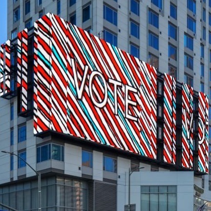 kevaniusa's tweet photo. Go Vote!
#marriott #dtla #iconicmedia #vote #vote2020 https://t.co/TKJYGu4aqx https://t.co/G1bflYgRIL