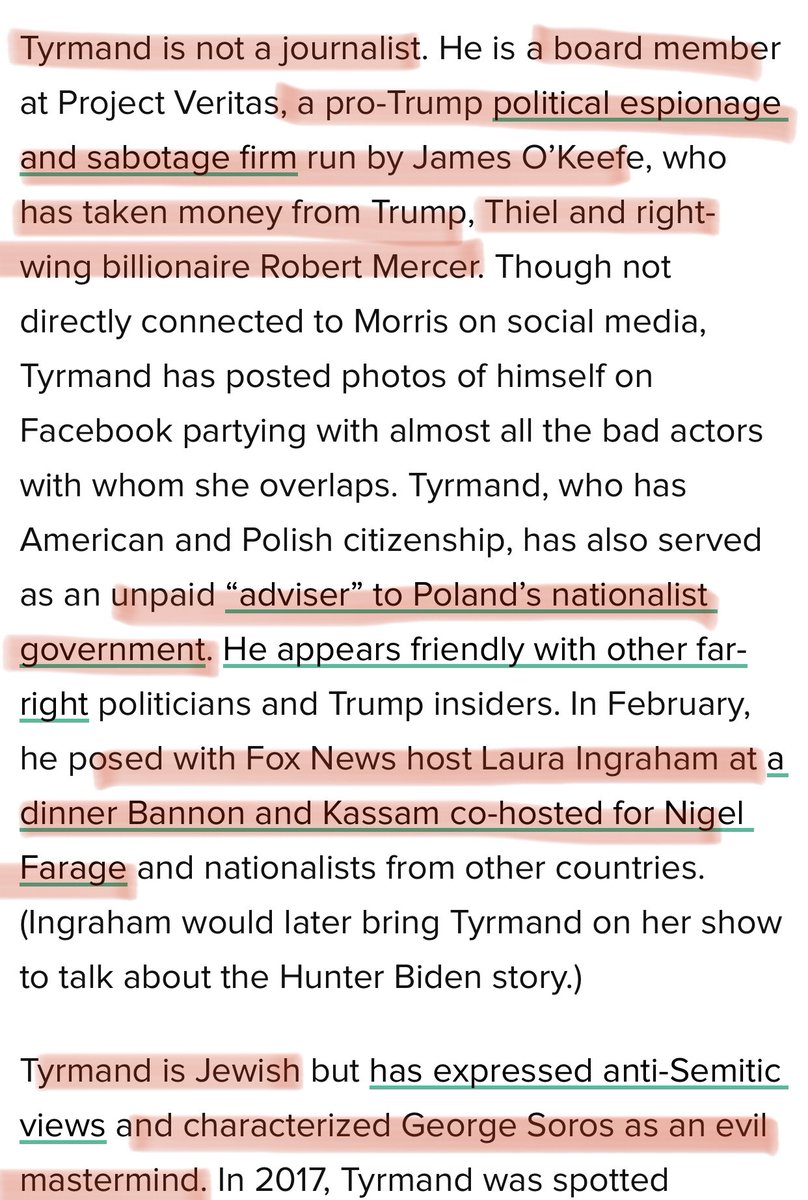 5/ Tyrmand - NOT a journalist. Just a paid and volunteer Nazi.