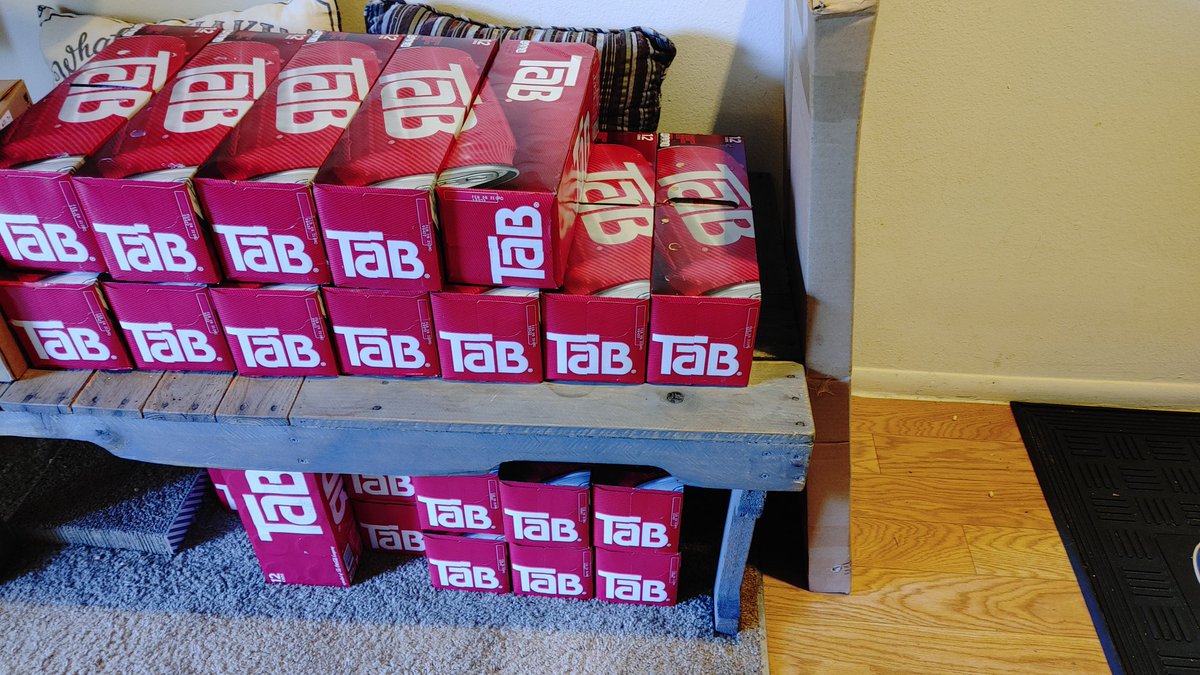 anthonyromeo's tweet photo. Dear @CocaCola, PLEASE reconsider discontinuing TaB....... This is what I have resorted to... #SaveTaB https://t.co/uIVZewsQNR