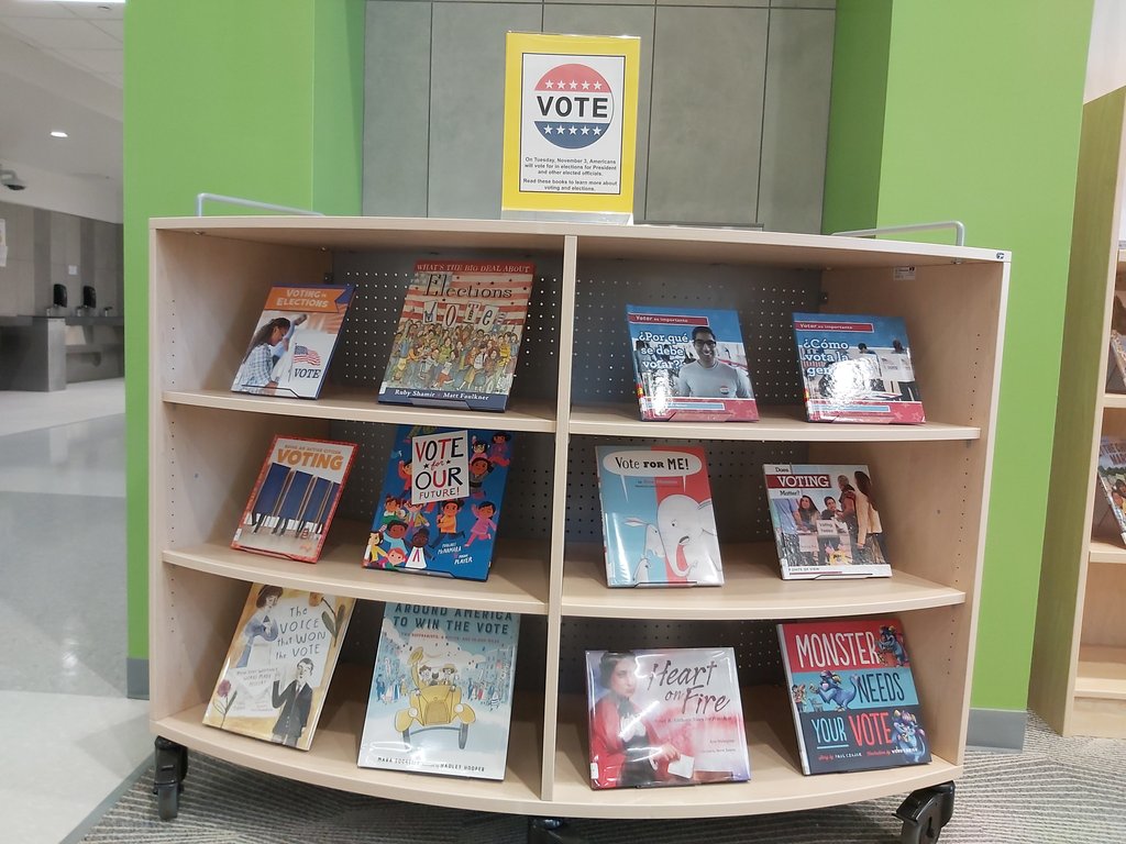 Jordan Springs Elementary Library tweet media