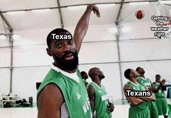 TexasHumor's tweet photo. BUCKETS! https://t.co/QFeIukXAYi
