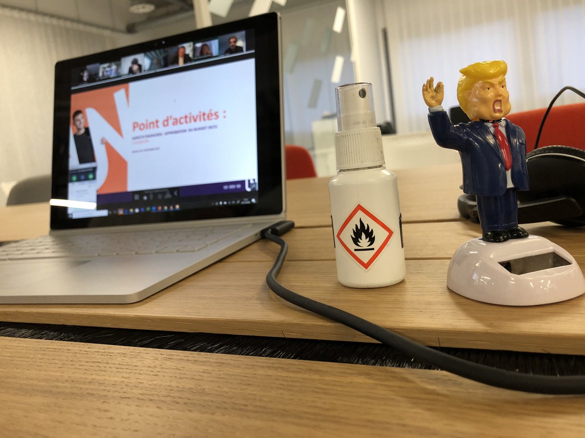 Après le Bureau du CA @Junia_ingenieur  cet après-midi, prêt pour la Nuit Américaine 🇺🇸 ... <a href="/FabSintes/">Fabienne Sintes</a>