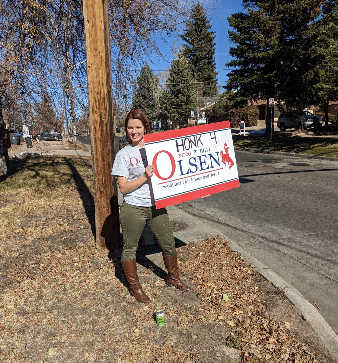 Today is the day. Get out and vote! Polls close at 7pm. 

#KeepWyomingStrong!