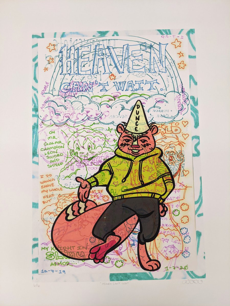 I finished my printmaking series I've been working on for the past couple of months! Here are some of my better ones + I'm putting the rest in the thread ~_~ 