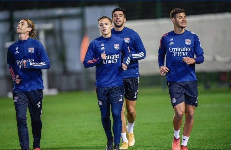 Training day ❤️💙 <a href="/OL/">Olympique Lyonnais</a>