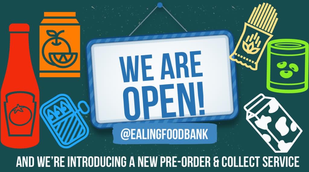Ealing foodbank on twitter with another lockdown looming on thursday