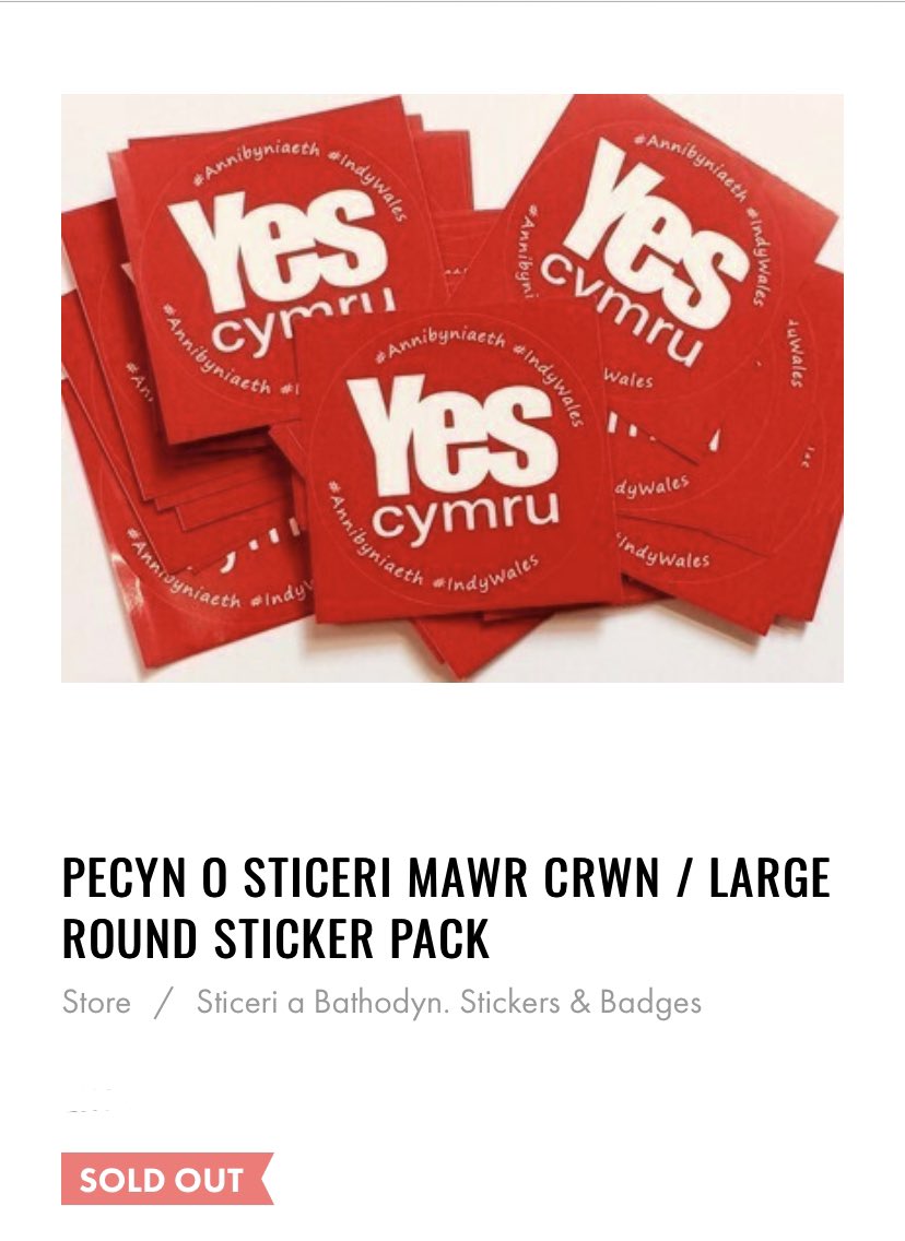 WelshStickers's tweet photo. To celebrate our huge new following I was going to give away 200 stickers, but it seems they’ve become too popular! 

I ddathlu ein dilyniant enfawr newydd, roeddwn i'n fynd i roi i fwrdd 200 o sticeri, ond mae'n ymddangos eu fod nhw wedi dod yn rhy boblogaidd 😳

@YesCymru https://t.co/WX85LN44an