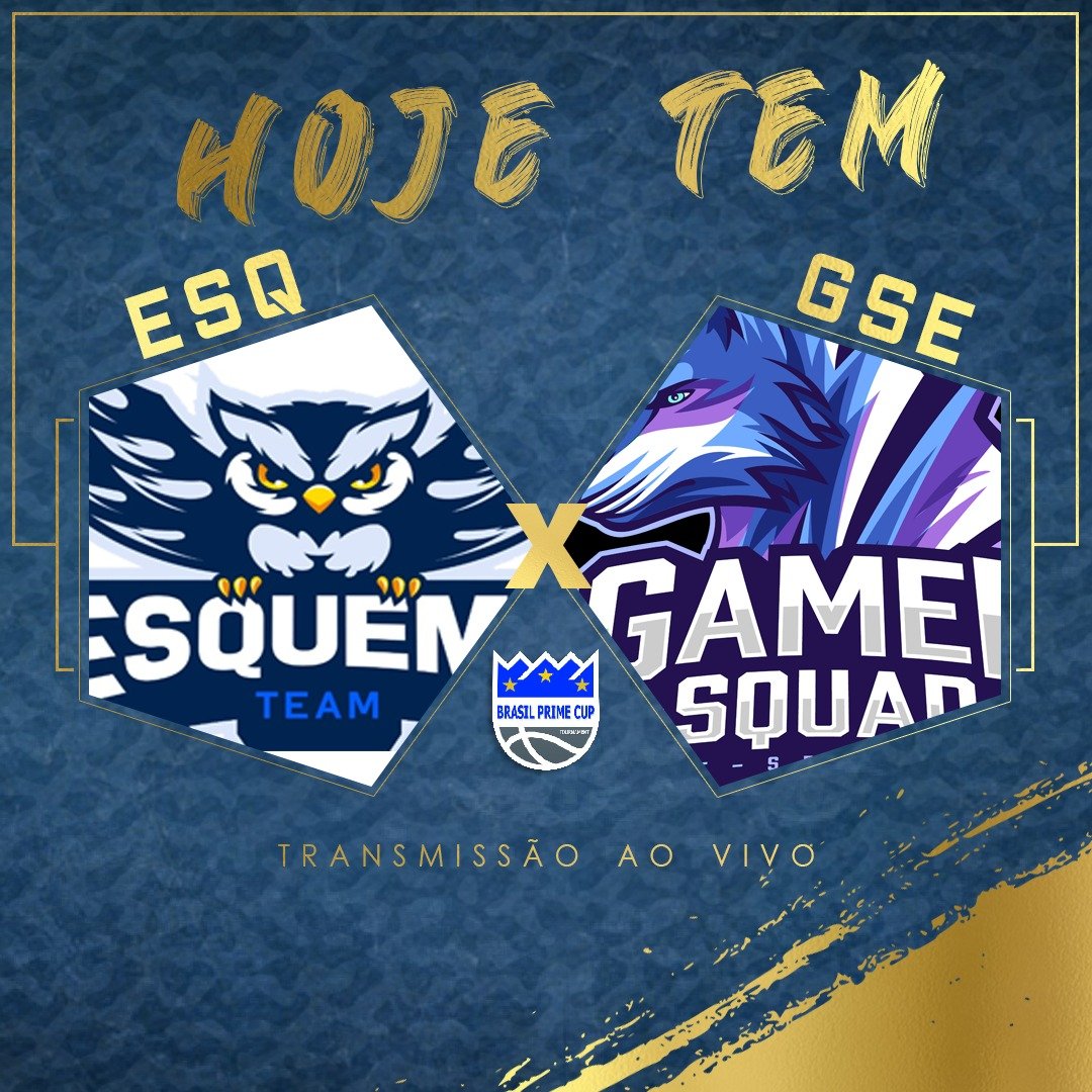 E hoje tem ESquema Team x @GamerSquadBRL 
20h pela <a href="/BrasilPrimeCup/">Brasil Prime Cup</a> 
Venha torcer por nós