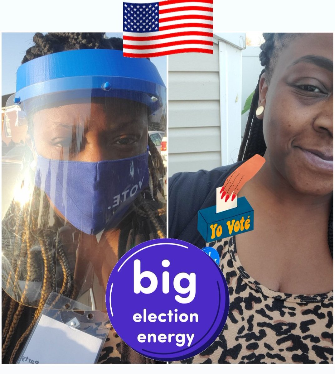 januarysgoat's tweet image. Pulled double duty today. 

#PollWatcher in the AM. 
#Voter in the PM

#CivicResponsibility
#ElectionDay 
#VotersUnite
🇺🇸🇺🇸🇺🇸