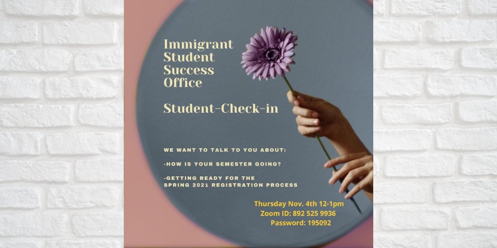 ISSOBC's tweet photo. BC ISSO is here for you & want to support you! Let us know how you are doing so we can give you important resources. #immigrantstudentsuccess #supportingimmigrantstudents #bcstudentsuccess #BCDREAMERS #firstgenerationstudents #bcinternationalstudents #DACA #refugees #asylum #TPS https://t.co/d9pF5rH9XN