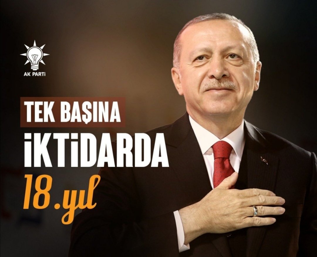 Bir devrin yıldönümü. İktidarının 18. Yılı kutlu olsun #reis. Bu dava sensiz yürümez. #AkParti18Yasında