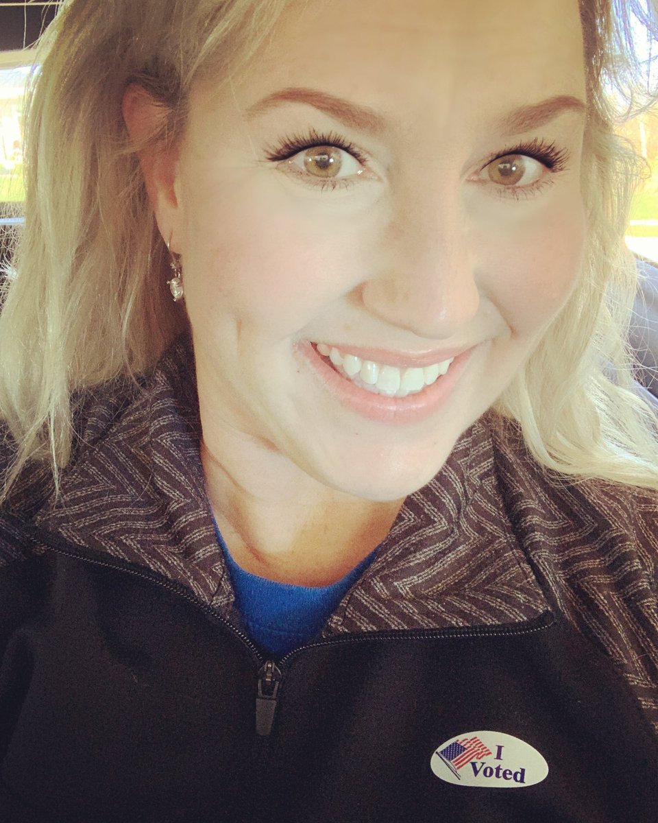 pologirl's tweet photo. Did you even vote if you don’t post the obligatory #stickerselfie? #ElectionDay #Elections2020 #ElectionNight https://t.co/gKguHG3xvY