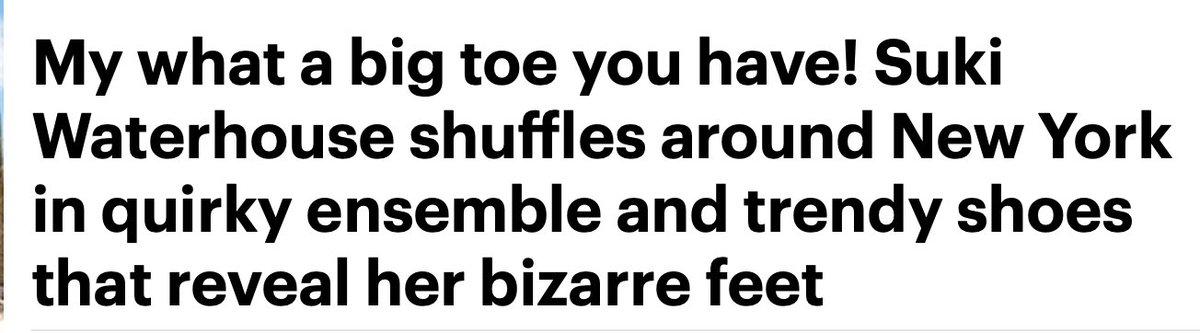 sukiwaterhouse's tweet photo. I’ll go outside today and wear sandals. What’s the worst that could happen! https://t.co/ohnTR7jLlr