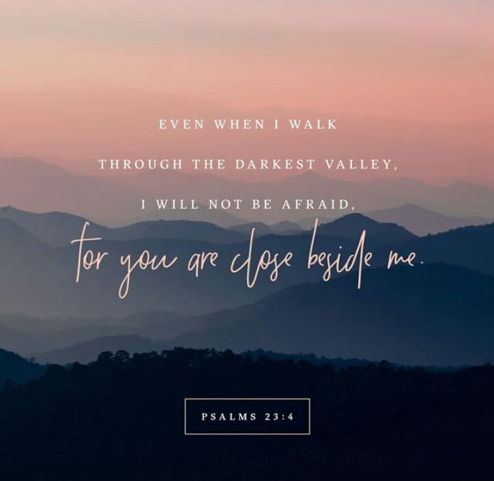 I'll end with a more healing/comforting verse.  Have a wonderful day and please stay safe!