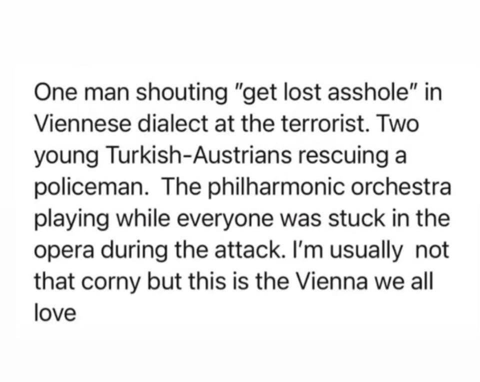 NausicaaVW's tweet photo. #schleichdiduoaschloch ! En Viena no dicen #PrayFor.. o #JeSuis.. Aquí “vete a la mierda gilipollas” (traducción libre) es el slogan contra el terrorismo 😍 and I find it beautiful https://t.co/uwcE2ilHIy