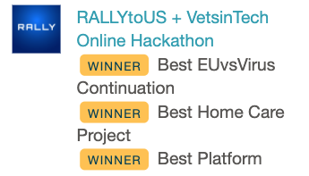 RallyToUs Winning Badge