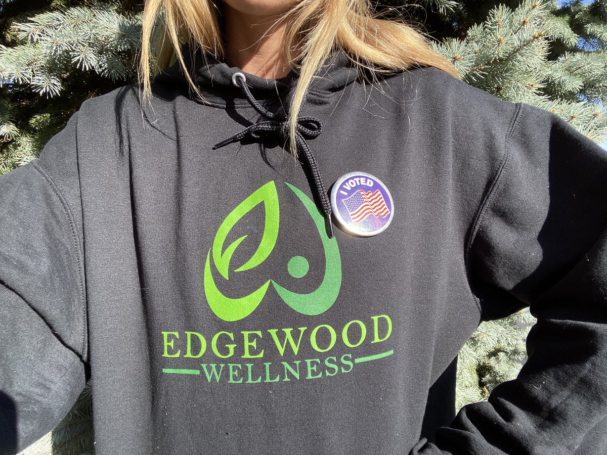 EdgewoodCanna's tweet photo. GET OUT AND VOTE!!! & Then call in or stop into @edgewoodwellness presenting your “I VOTED” sticker and receive 20% off your entire purchase. ❤️ #yourvotecounts✔️ #staysafe #stayhealthy #mmmpcompliant https://t.co/tiEzi4c7TT