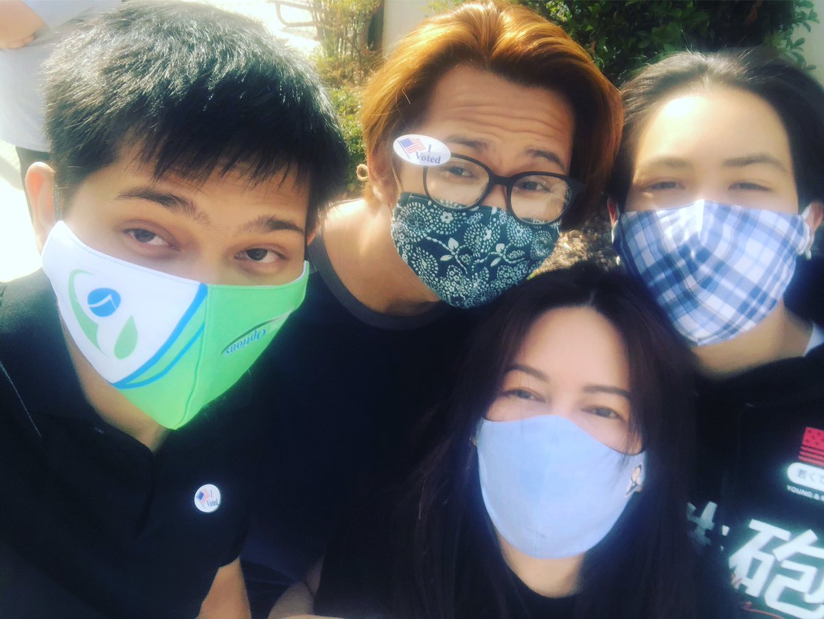 OptionsBetter's tweet image. Family Voted! Please make it peaceful. Accept the results. Respect the process.