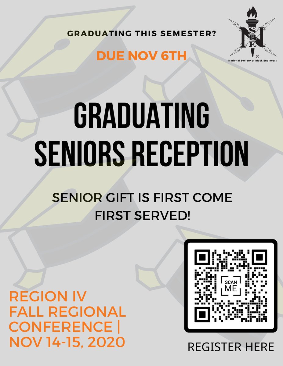 R4NSBE's tweet image. Register for these events taking place at FRC this year! The deadline is this Friday (11/6)!
Scan the QR code or click here: r4nsbe.contactin.bio!

#R4XR5XR6 #R4FRC2020 #R5FRC2020 #R6FRC2020 #R4NSBE #R5NSBE #R6NSBE