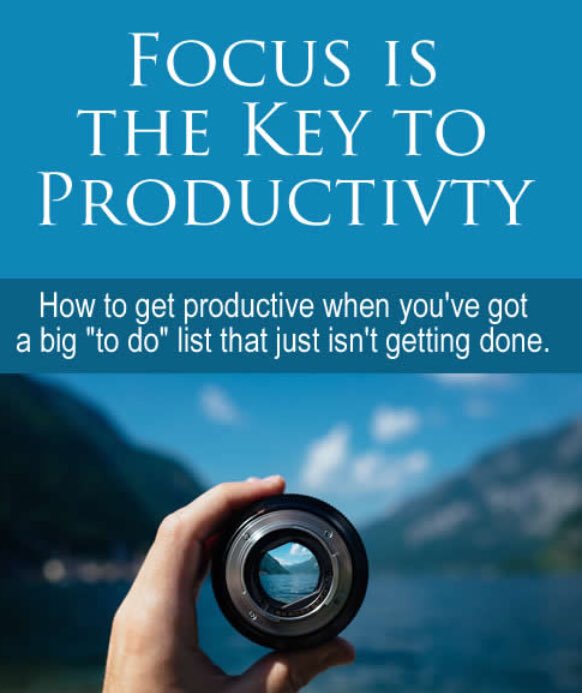 7. FOCUSMake Pareto your friend: 80 /20 + 20 /8080% of your succes is in 20% of the work.Identify itFocus on itMake it work magic for you.Be aware it and adapt your work for maximum productivity